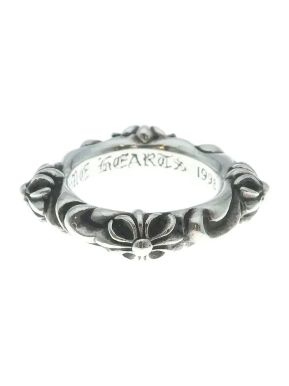 Chrome Hearts Sbt Band Ring Silver